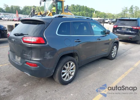 2015 Jeep Cherokee Limited from USA, damaged, VIN 1C4PJMDS9FW752445